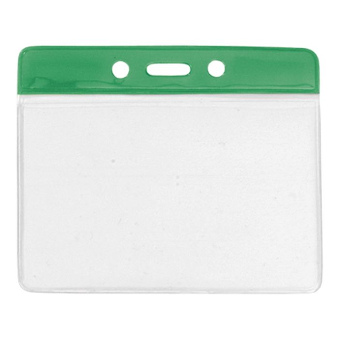 Green Bar - Horizontal - Government and Military Badge Holder 