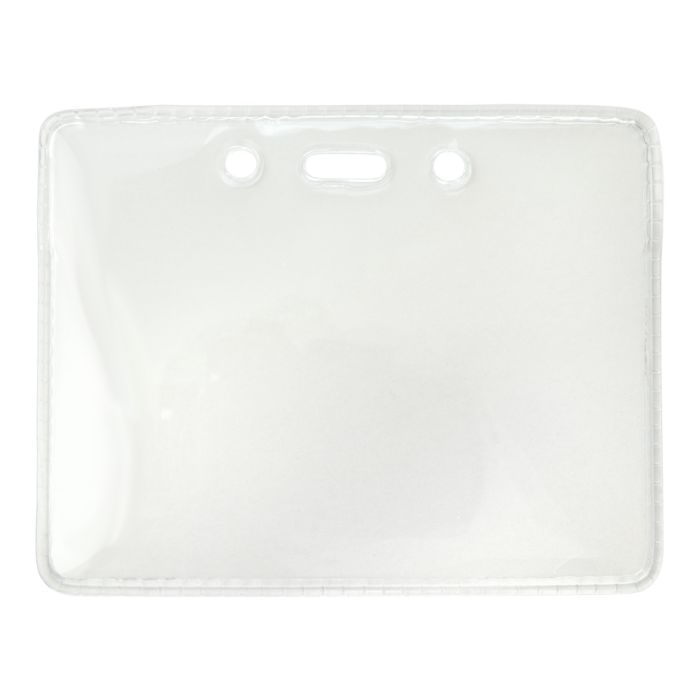 Clear Vinyl - Horizontal - Anti-Static Badge Holders 