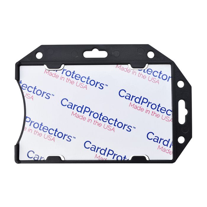 FIPS Approved - Black Rigid Shielded Smart Card Holder 