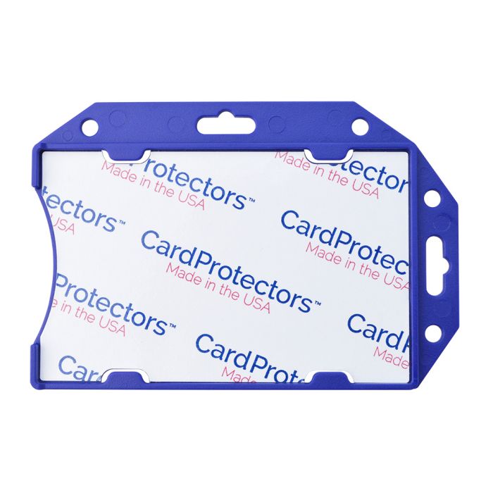 FIPS Approved - Blue Rigid Shielded Smart Card Holder 