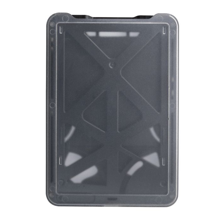 Black Multi-Card - Vertical - Frosted Rigid Badge Holder 