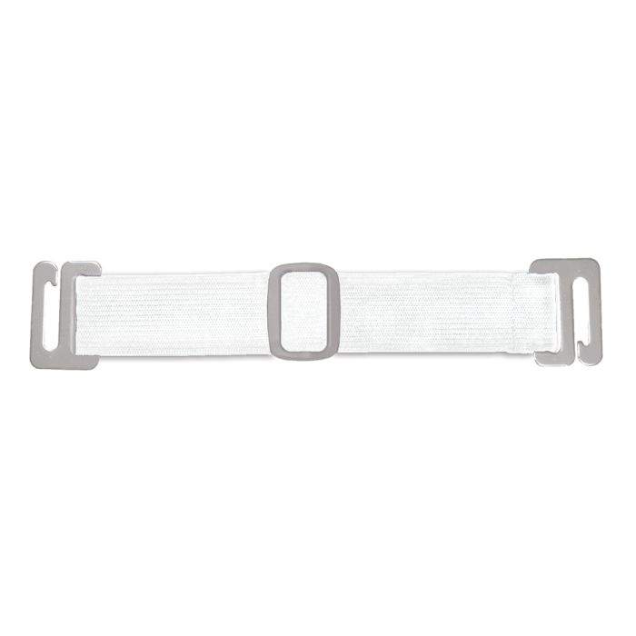 White Elastic Arm Band Strap