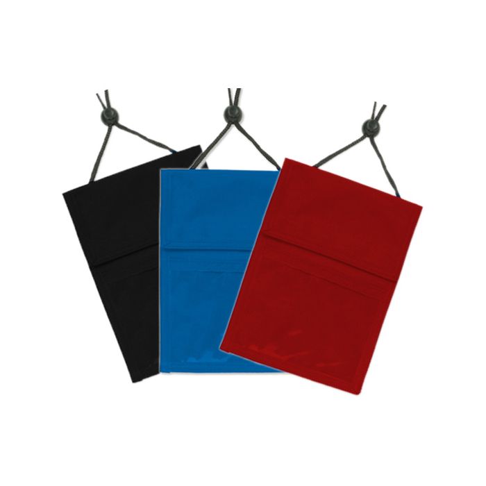 Custom Color Flexible Nylon Multi-Pocket Credential Wallet Holder 