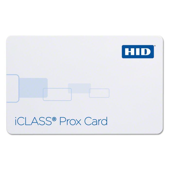 HID 212X iClass Cards with Prox - PET - PROGRAMMED 