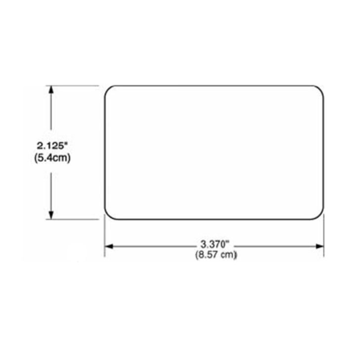 HID 212X iClass Cards with Prox - PET - PROGRAMMED 