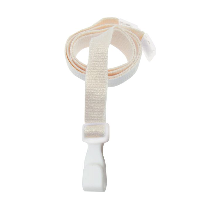 5/8'' Natural Earth-Friendly Bamboo Lanyard with Safety Breakaway & No-Twist Hook  