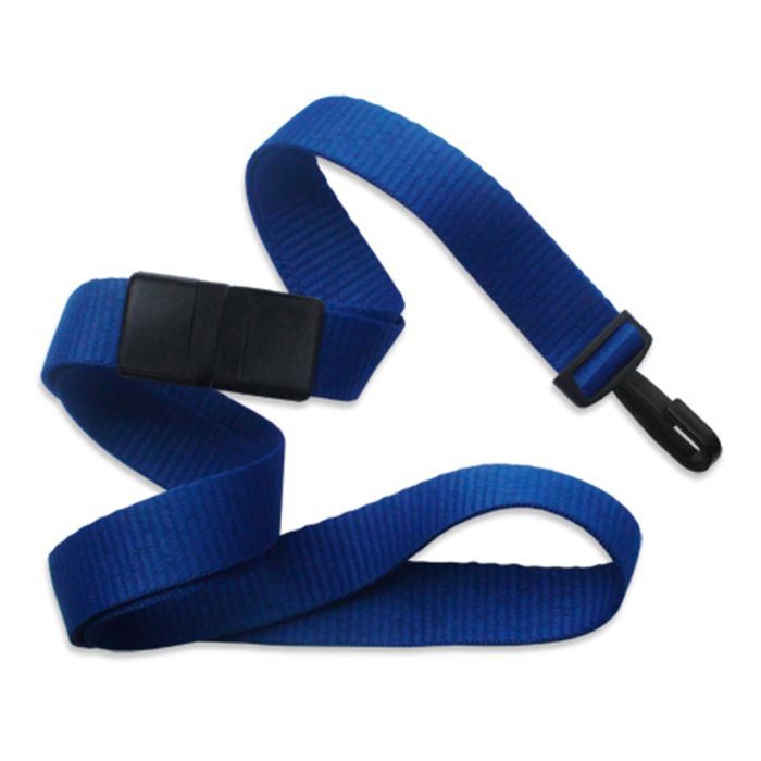 5/8'' MicroWeave Lanyards with Safety Breakaway