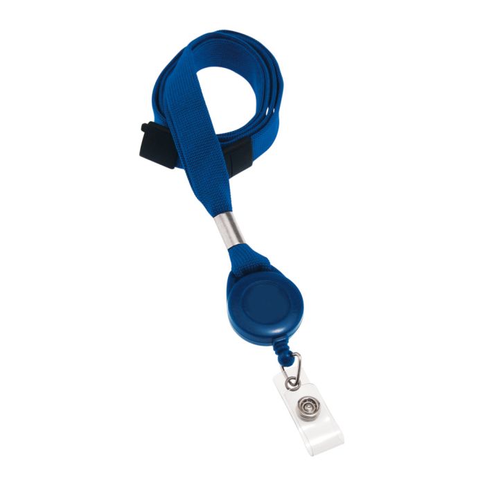 1.25'' Badge Reels and 5/8'' Breakaway Lanyards Combo