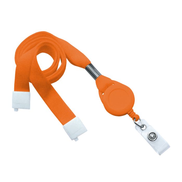 1.25'' Badge Reel & 5/8'' Breakaway Lanyard Combo 