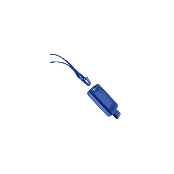 3/8'' Blue SlimReel System Lanyard & Badge Reel Combination 