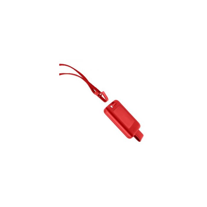 3/8'' Red SlimReel System Lanyard & Badge Reel Combination 
