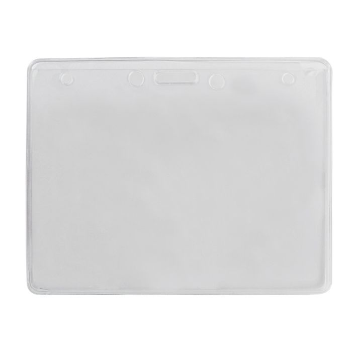 Clear Vinyl - Horizontal - Event Size Badge Holder 
