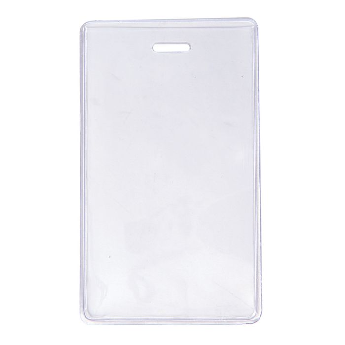 S-Series - Vertical - Clear Vinyl Proximity Card Holder 