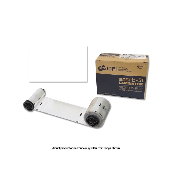 IDP 659390 Clear 1mil Patch Laminate for Smart-51L - 250 imprints