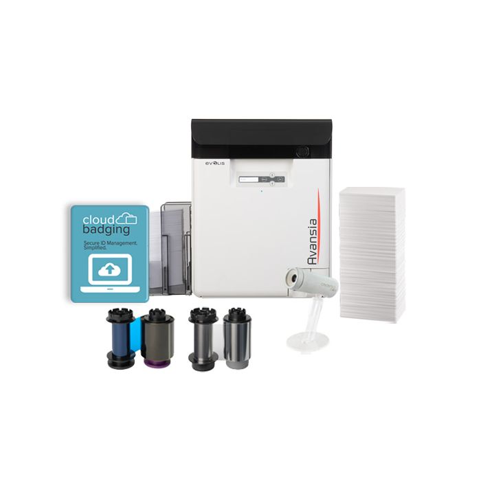Evolis Avansia ID Card System Dual-Sided