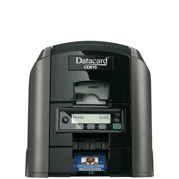 Entrust Datacard CD810 S ID Card Printer with DUALi Encoder - Single-Sided - DISCONTINUED