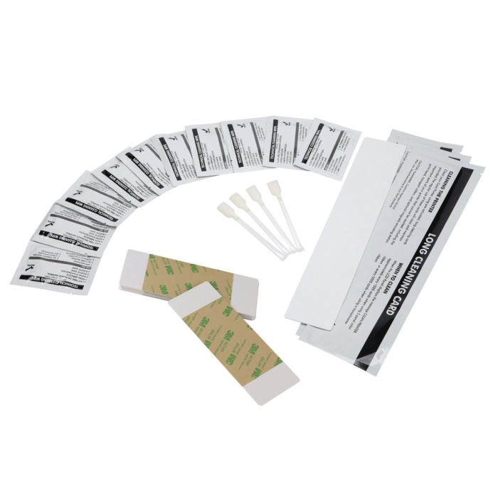 DuraClean 89200 Fargo Printer Cleaning kit - Swabs, Cards & Pads