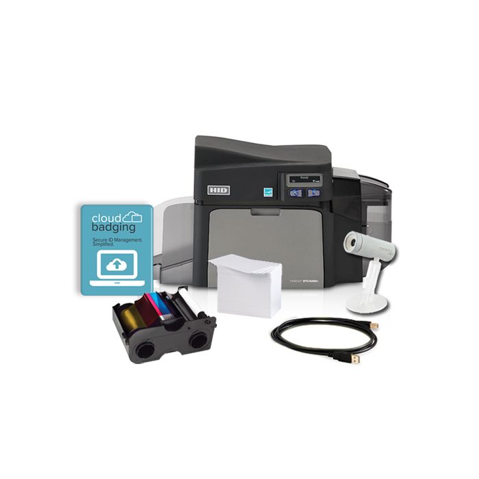 Fargo DTC4250e ID Card System Single-Sided