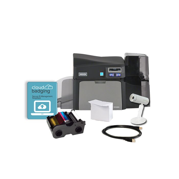 Fargo DTC4250e ID Card System Dual-Sided