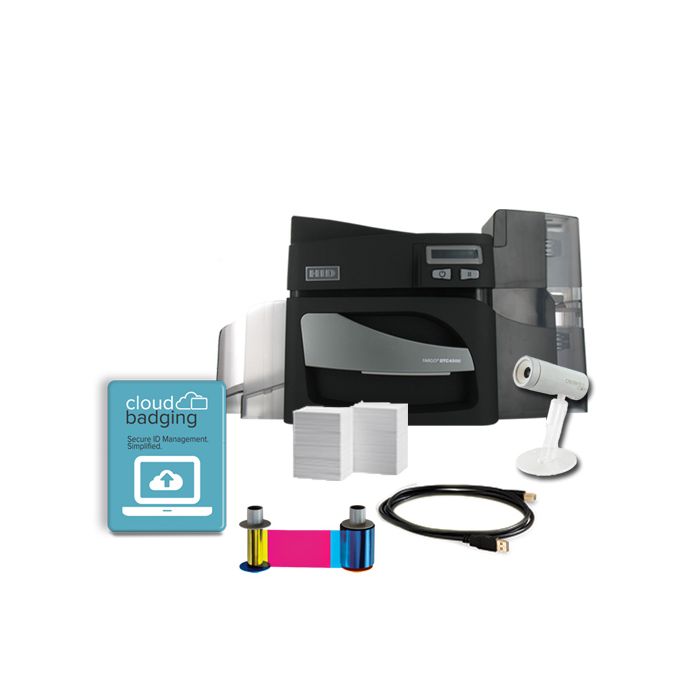 Fargo DTC4500e ID Card System Single-Sided