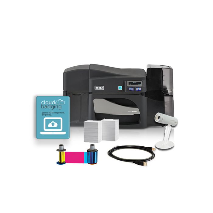 Fargo DTC4500e ID Card System Dual-Sided