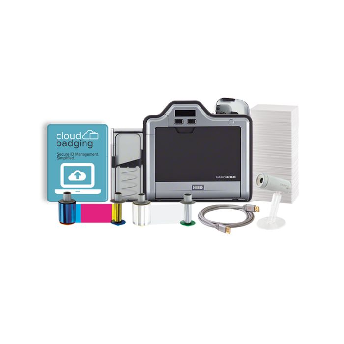 Fargo 96600 HDP5000e ID Card System Single-Sided