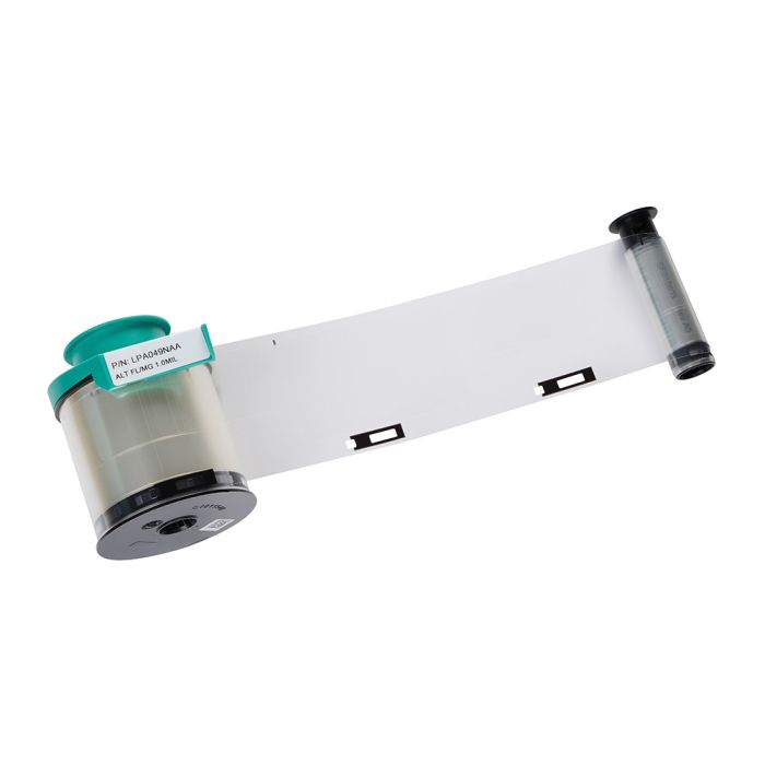Evolis LPA049NAA 1.0 mil Alternate Clear Patch with Mag Stripe Cut Laminate - 600 imprints