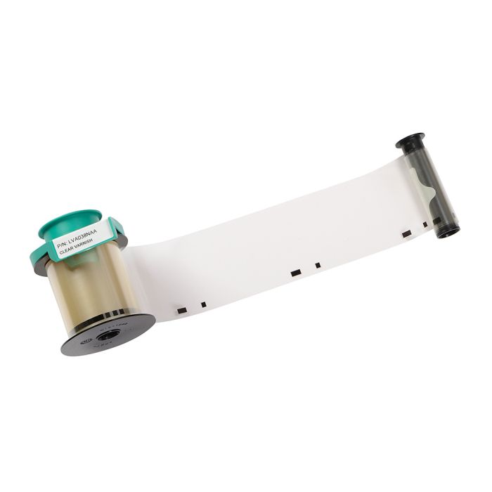 Evolis LVA038NAA Clear Continuous Varnish - 1200 imprints - for Primacy-Series Printers
