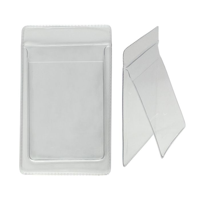 Vertical Government Size Clear Vinyl Pocket Protectors