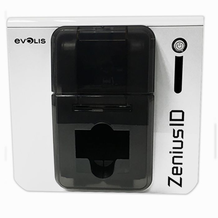 Evolis ZeniusID ID Card Printer Single-Sided - Grey Brown