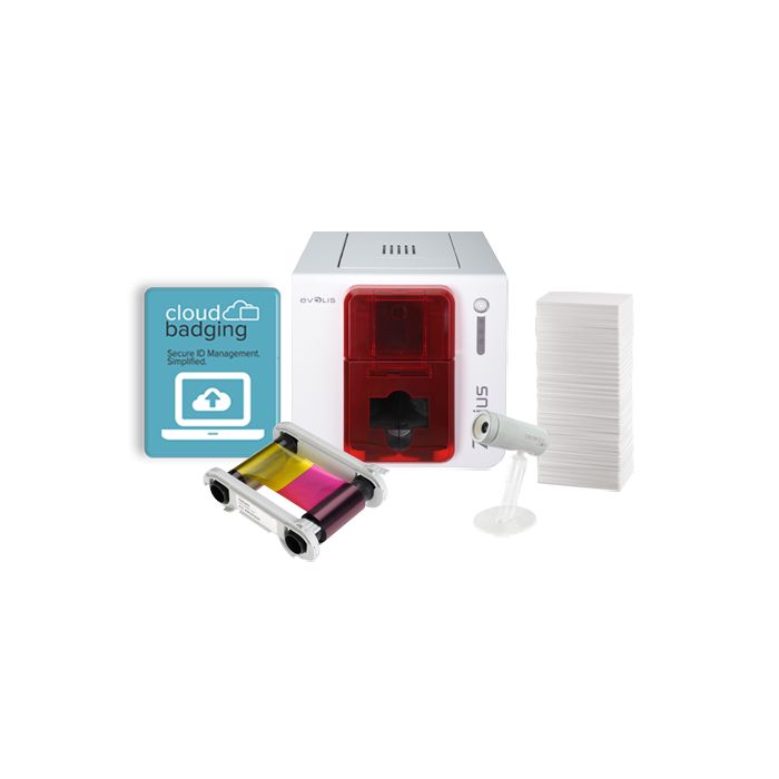 Evolis Zenius Expert ID Card System Single-Sided