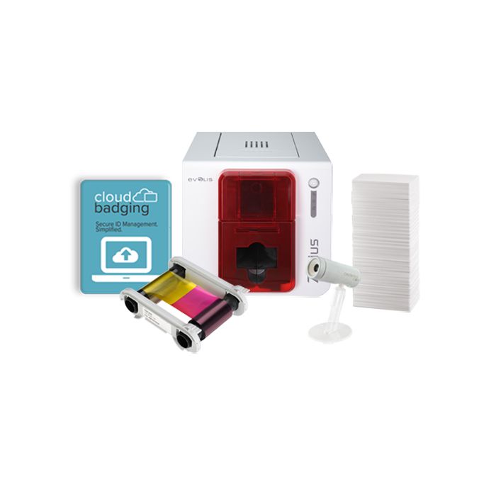 Evolis Zenius Classic ID Card System Single-Sided