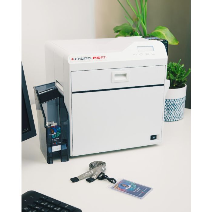 Authentys Pro RT1 Dual Sided Retransfer Printer, 300 dpi