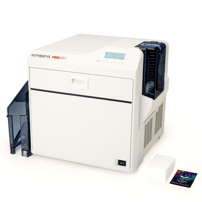 Authentys Pro RT1 Single Sided Retransfer Printer, 300 dpi, with Bend Remedy
