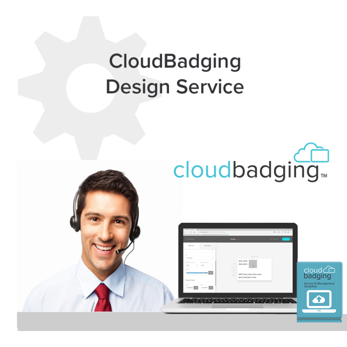 CloudBadging ID Card Software - Design Service