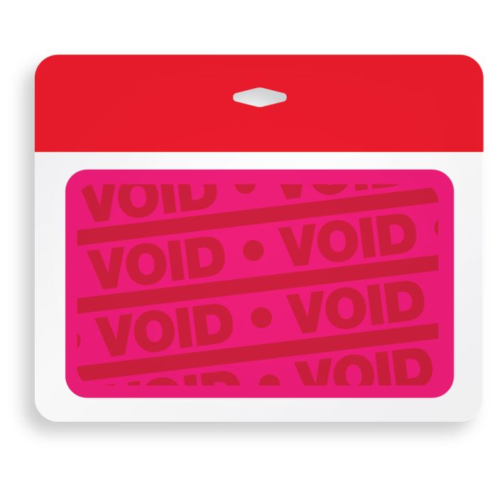 Thermal Printable Full Expiring Badge for Brother Printers, 4" - Qty. 1,000