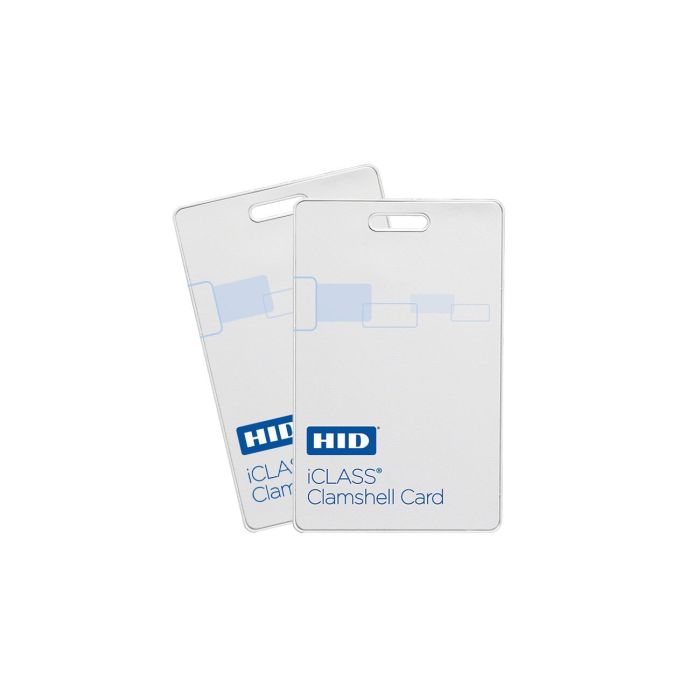 HID 208X iClass ClamShell Cards - PROGRAMMED 