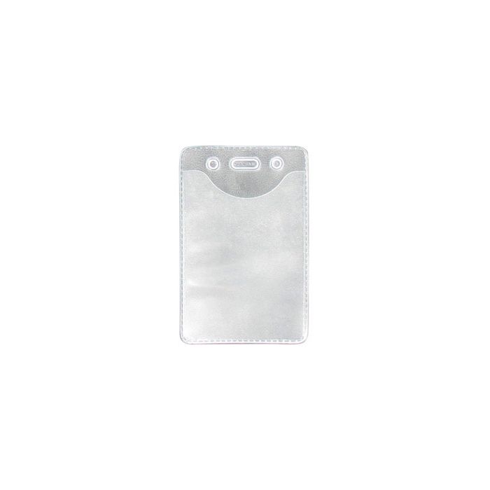 Anti-Static - Vertical - Orange Peel Texture Badge Holder 