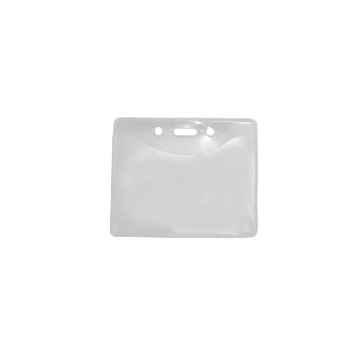 Clear Earth-Friendly Vinyl - Horizontal - Anti-Print Transfer - Badge Holder 