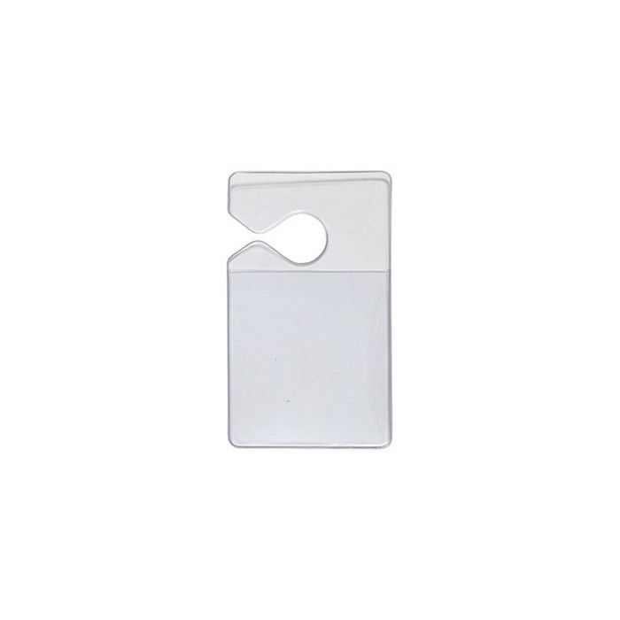  Clear Rigid Vertical Vehicle ID Hang Tags