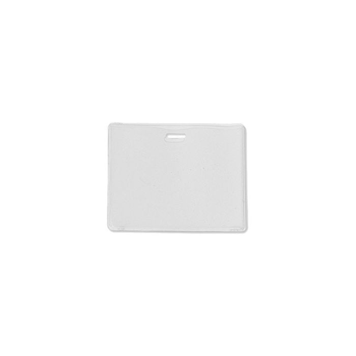  Frosted Back Vinyl Proximity Badge Holders - 1840-5015