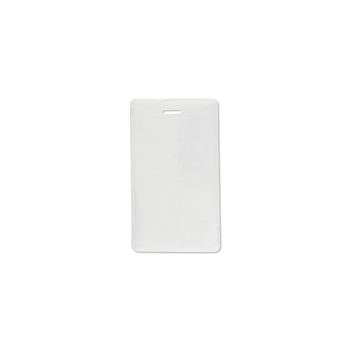 Frosted Back Vinyl - Vertical - Proximity Badge Holder 