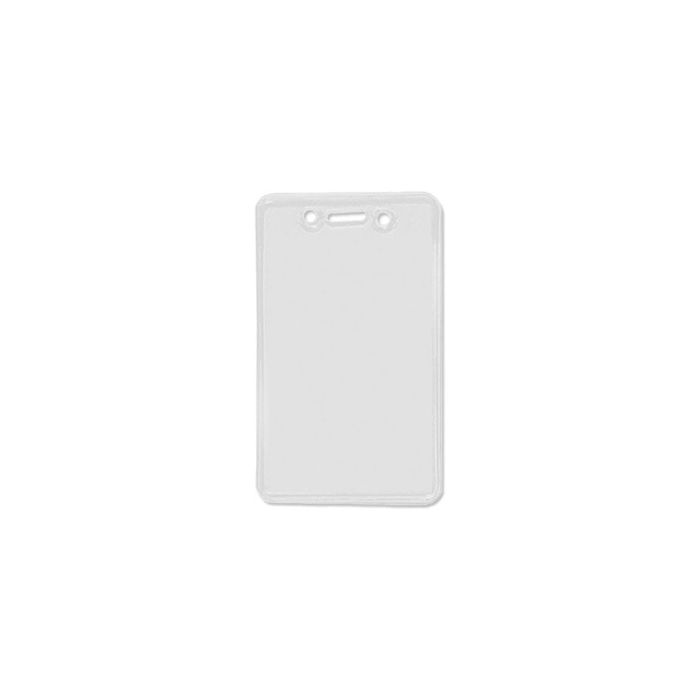 Anti-Static - Vertical - Clear Vinyl Proximity Badge Holder 