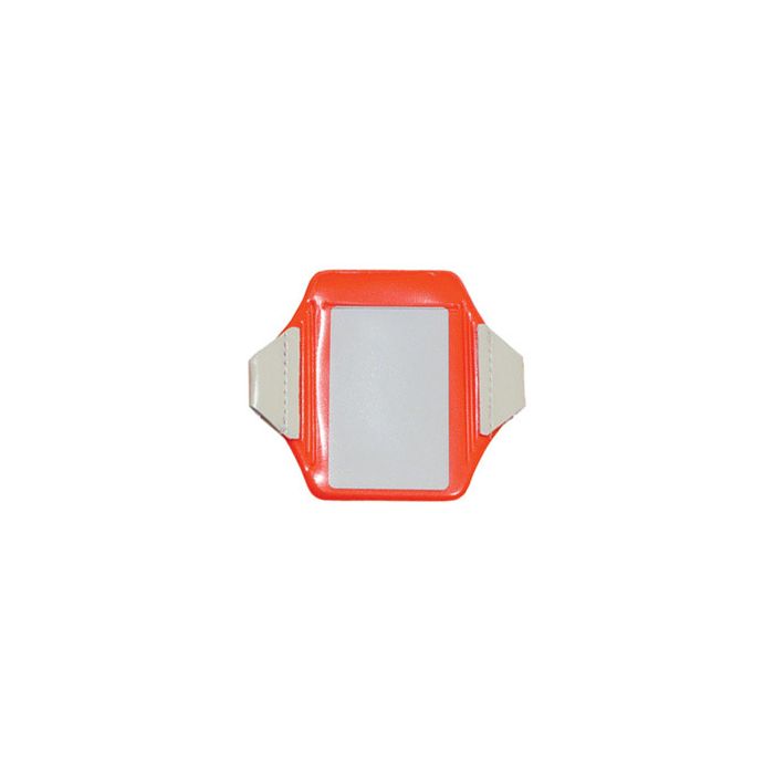 Reflective Arm Band - Vertical - Vinyl Badge Holder 