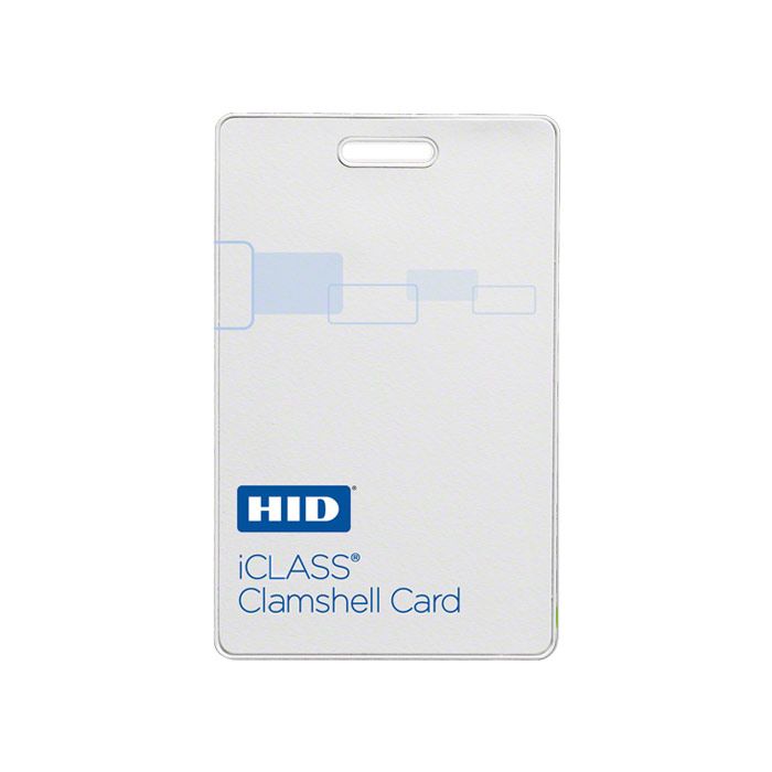 HID 208X iClass ClamShell Cards - PROGRAMMED 