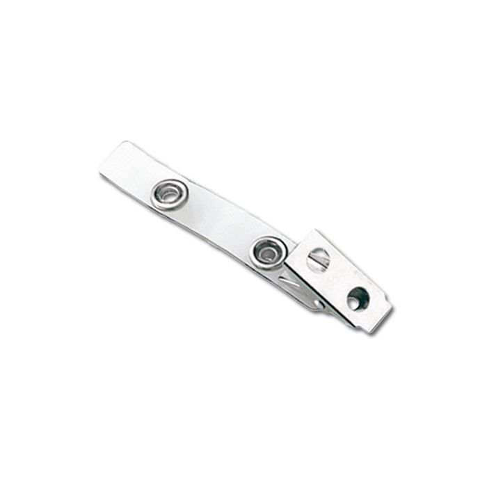 2.75" Clear Vinyl 2-Hole Strap Clip 