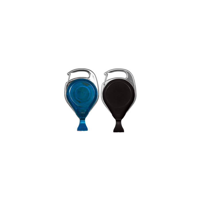 No-Twist Carabiner Badge Reels - 1.25'' - Card Clip 