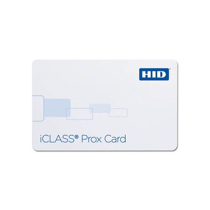 HID 212X iClass Cards with Prox - PET - PROGRAMMED 