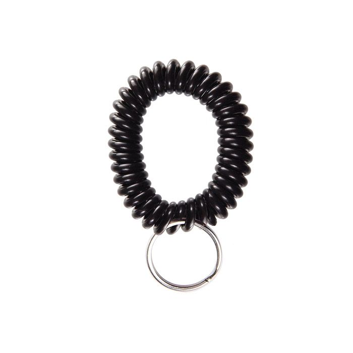Black Wrist Coil w/ Split Ring
