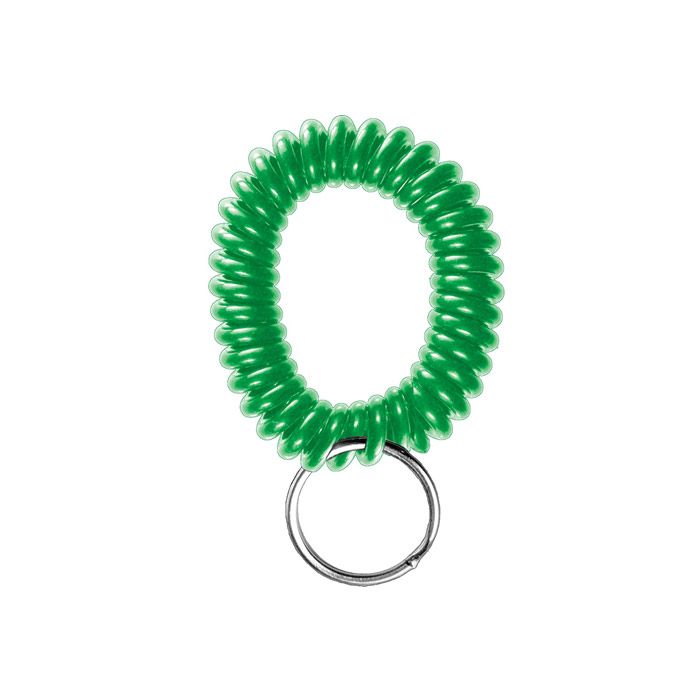Green Wrist Coil w/ Split Ring